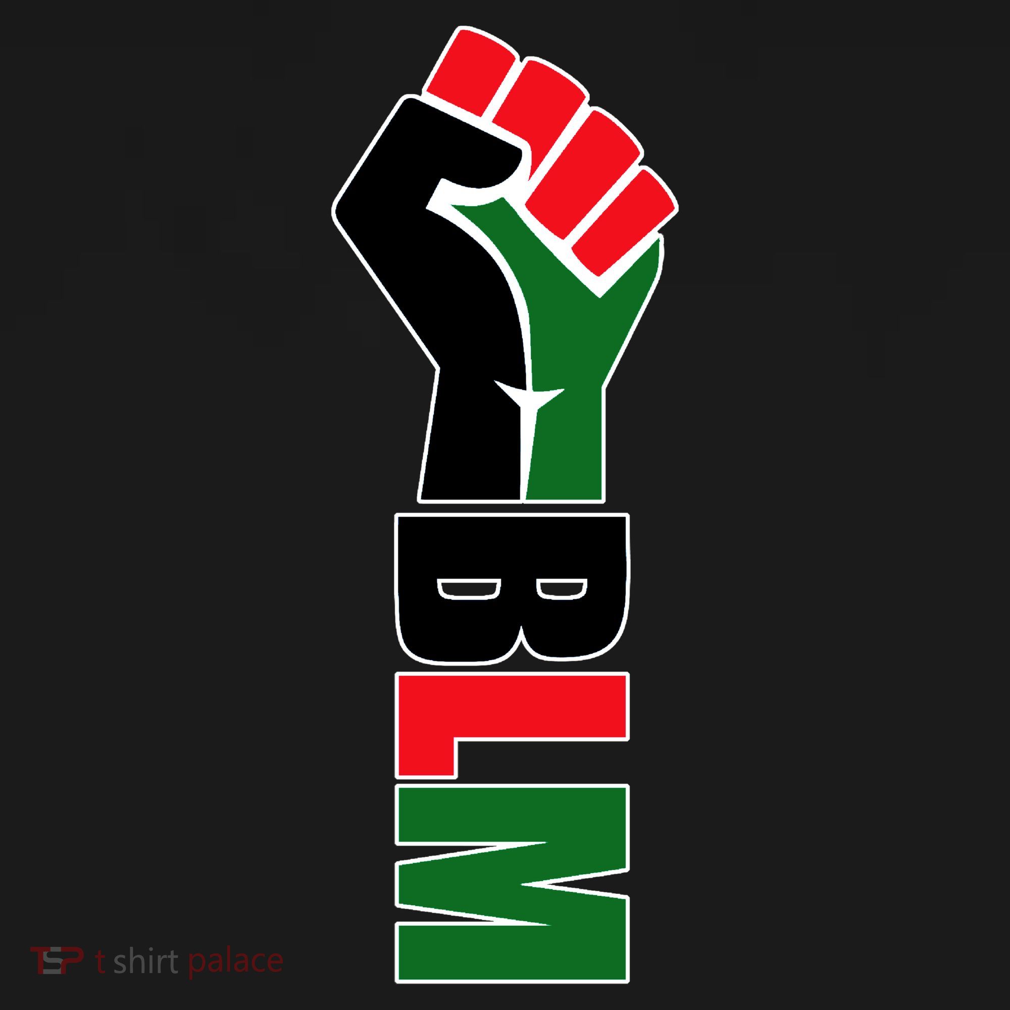 Black Lives Matter Power Fist Toddler Hoodie
