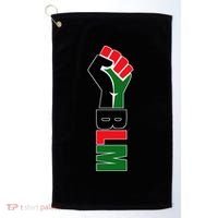 Black Lives Matter Power Fist Golf Towel thumb 0