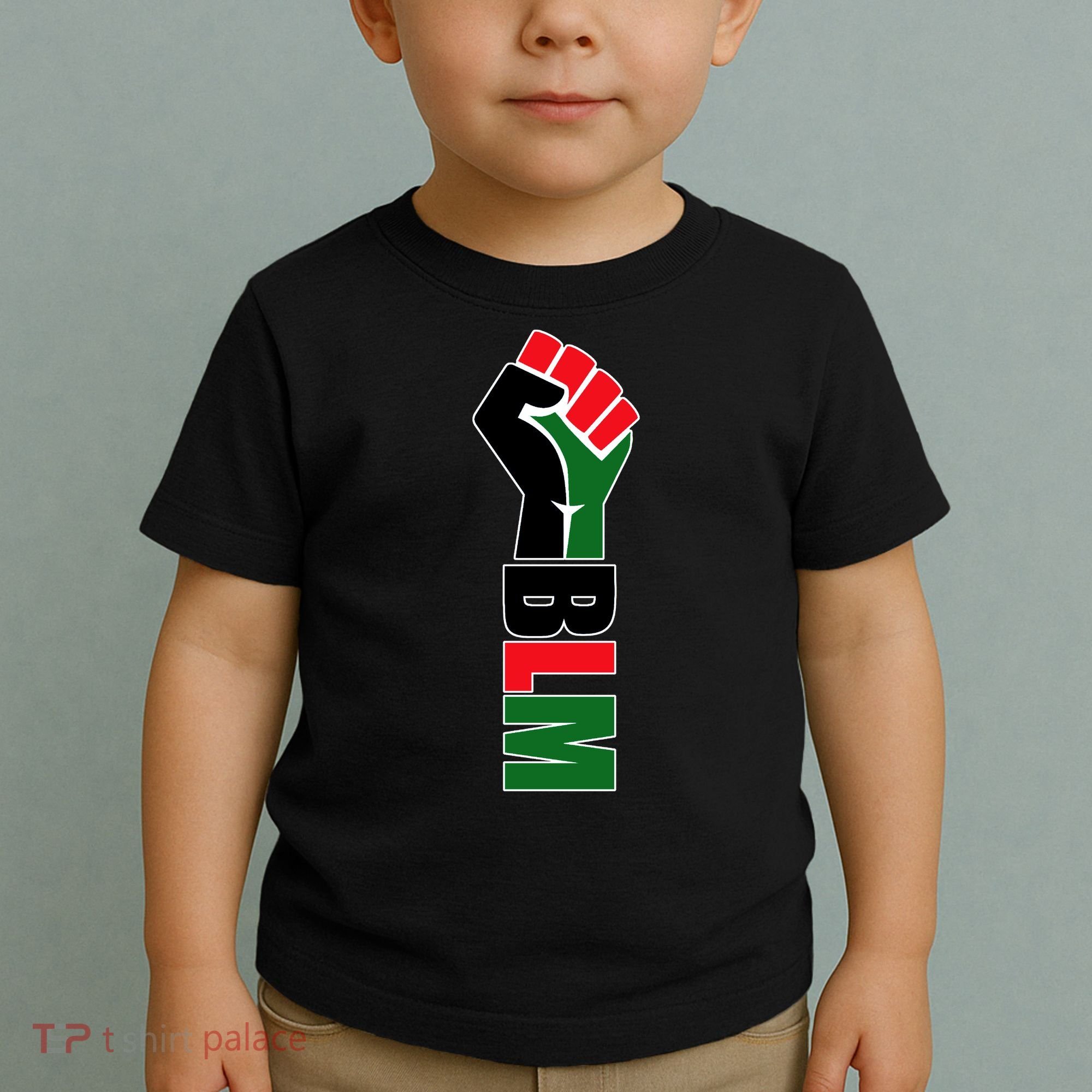 Black Lives Matter Power Fist Toddler T-Shirt