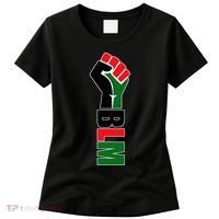 Black Lives Matter Power Fist Women's T-Shirt thumb 0