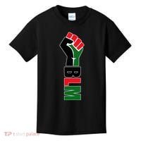 Black Lives Matter Power Fist Kids T-Shirt thumb 0