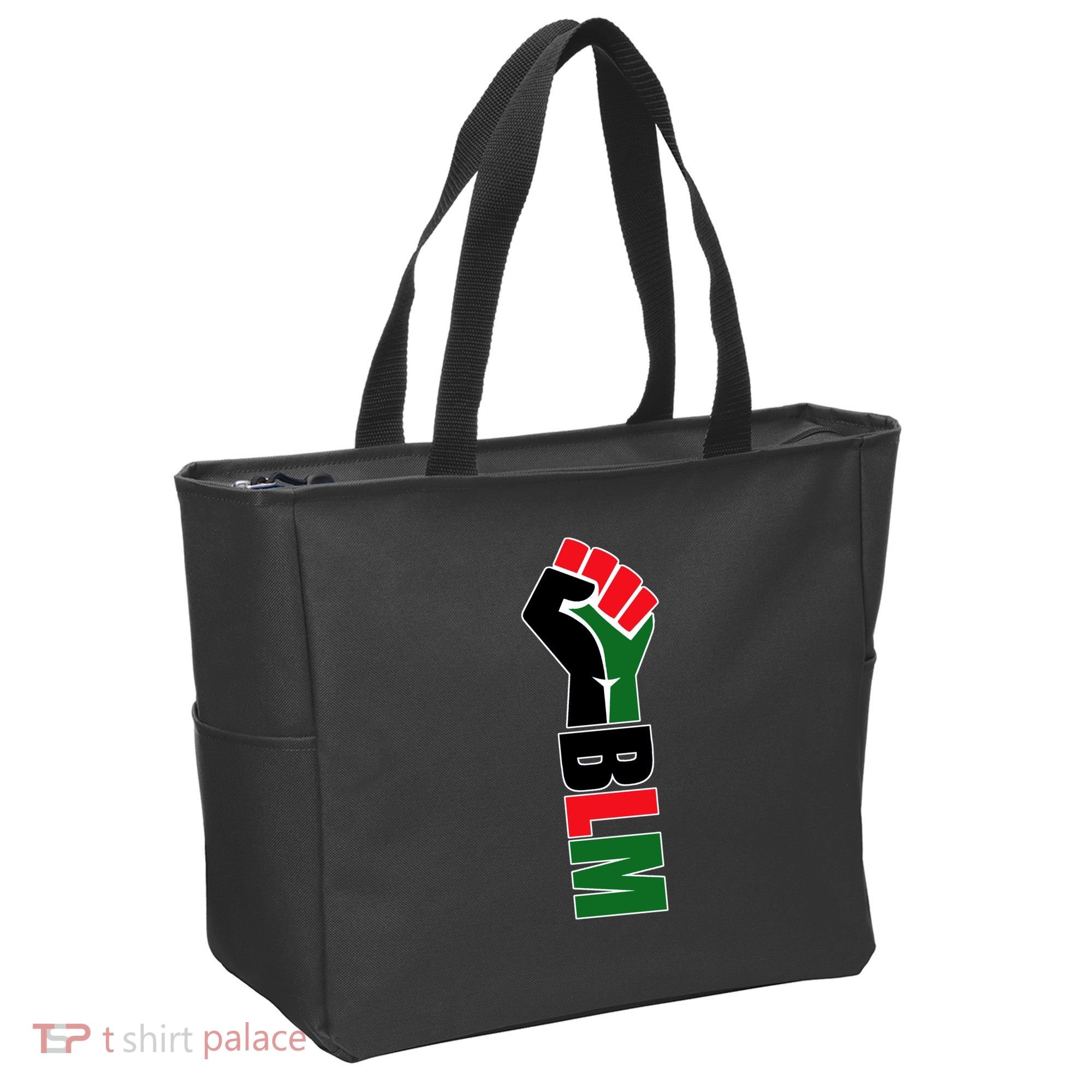Black Lives Matter Power Fist Tote Bag