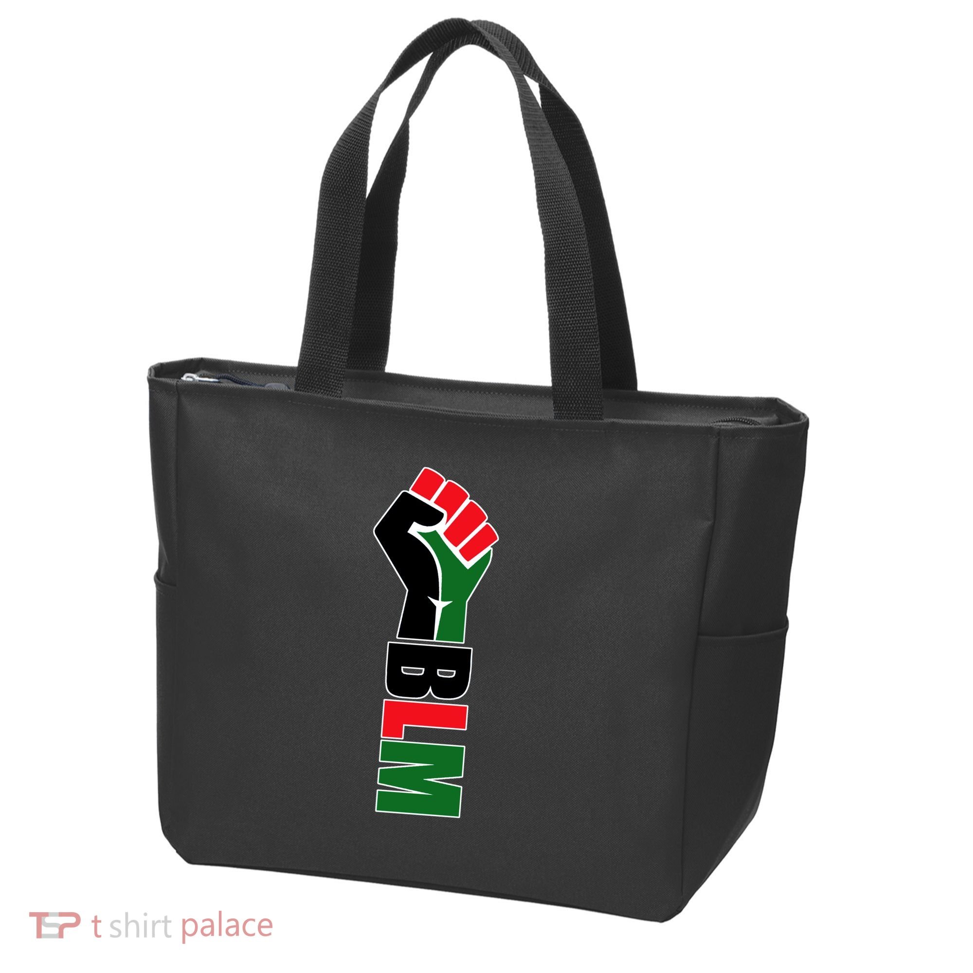 Black Lives Matter Power Fist Tote Bag