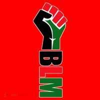 Black Lives Matter Power Fist Santa Hat thumb 1