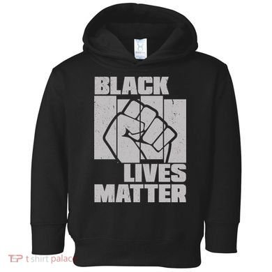 Black Lives Matter Protest Black Pride Toddler Hoodie