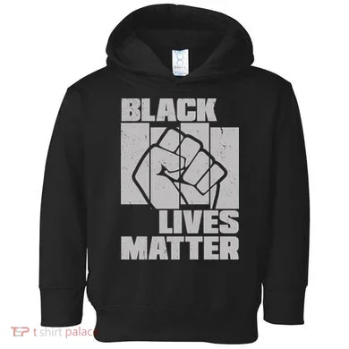 Black Lives Matter Protest Black Pride Toddler Hoodie
