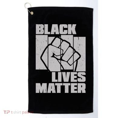 Black Lives Matter Protest Black Pride Golf Towel