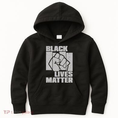 Black Lives Matter Protest Black Pride Kids Hoodie