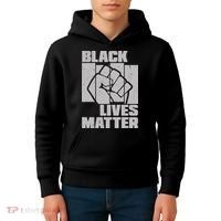 Black Lives Matter Protest Black Pride Kids Hoodie thumb 4