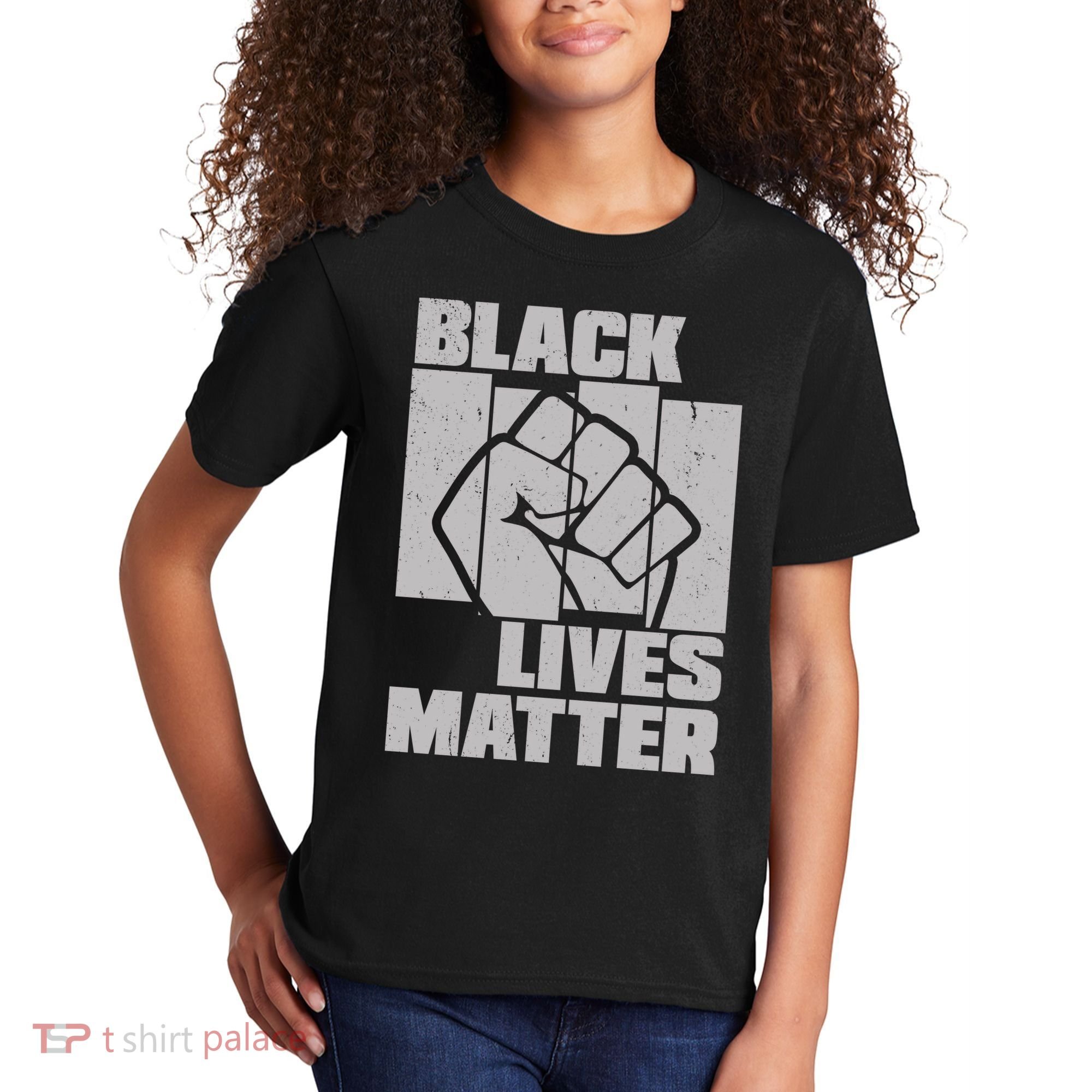 Black Lives Matter Protest Black Pride Kids T-Shirt