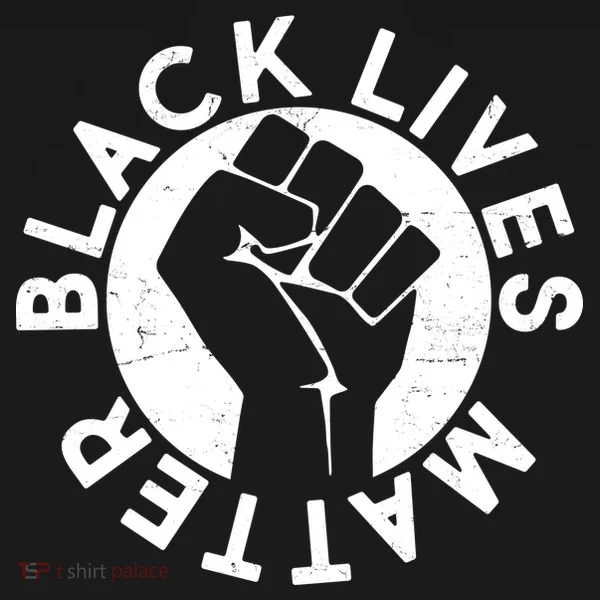 Black Lives Matter Protest Emblem Doggie Tank