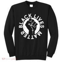 Black Lives Matter Protest Emblem Sweatshirt thumb 0