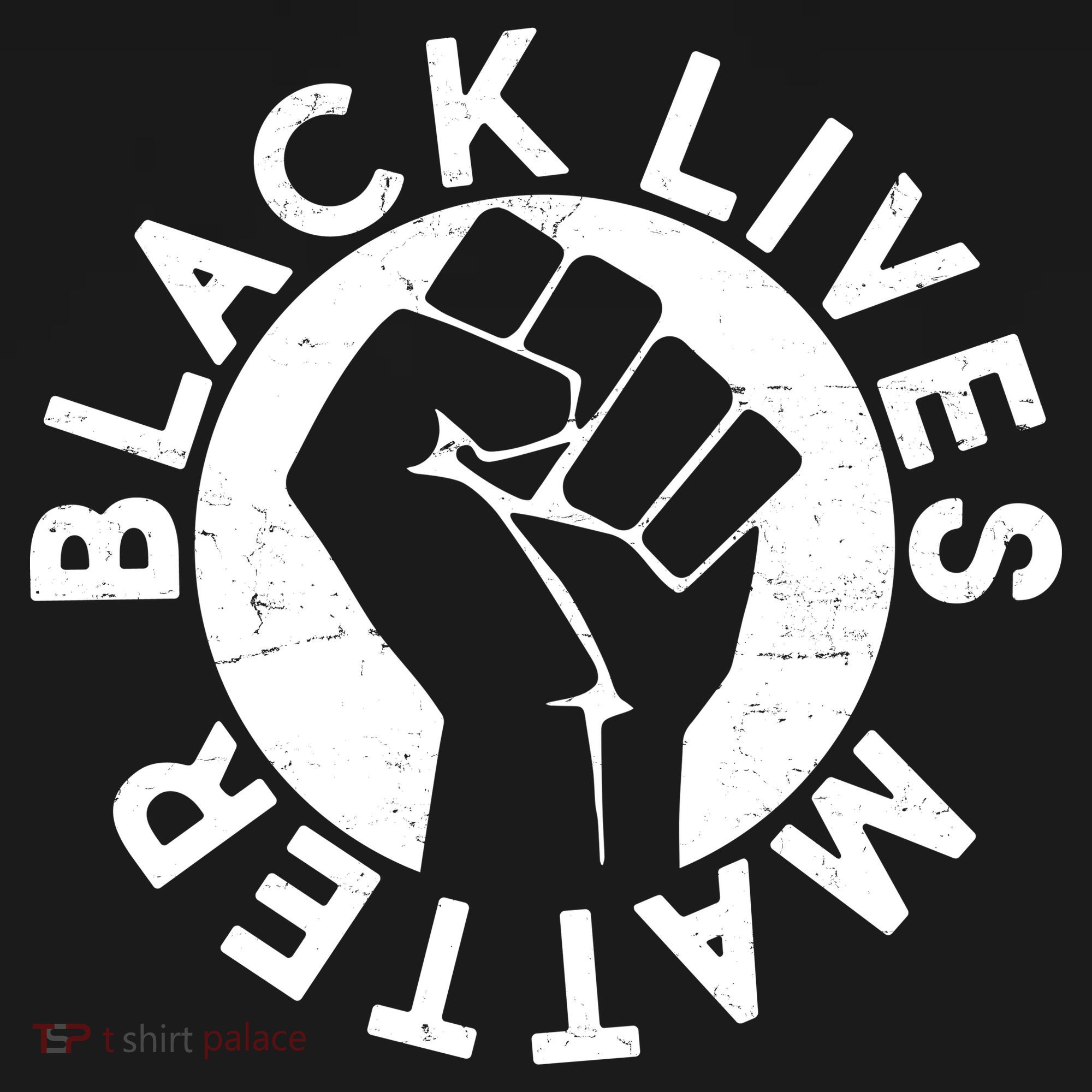 Black Lives Matter Protest Emblem Sweatshirt