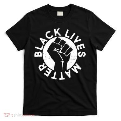Black Lives Matter Protest Emblem T-Shirt