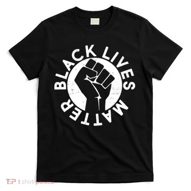 Black Lives Matter Protest Emblem T-Shirt