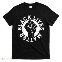 Black Lives Matter Protest Emblem T-Shirt thumb 0