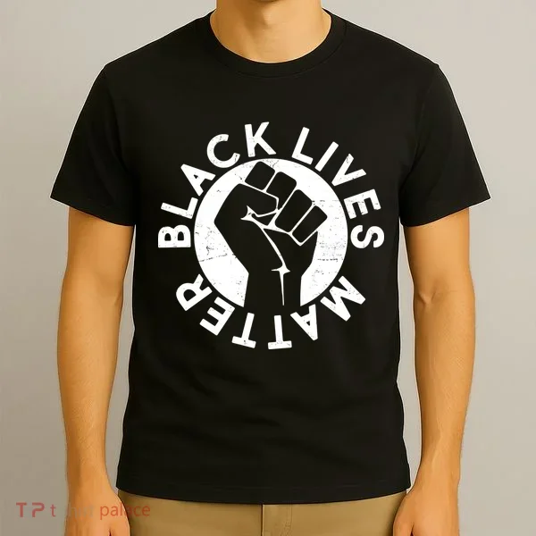 Black Lives Matter Protest Emblem T-Shirt
