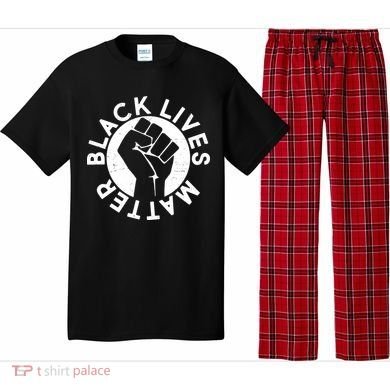 Black Lives Matter Protest Emblem Pajama Set