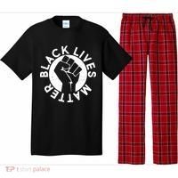 Black Lives Matter Protest Emblem Pajama Set thumb 0