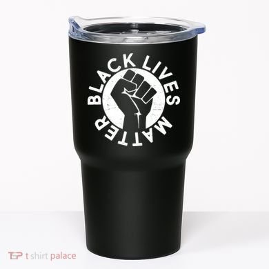 Black Lives Matter Protest Emblem Tumbler