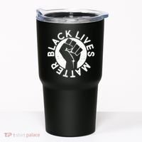 Black Lives Matter Protest Emblem Tumbler thumb 0