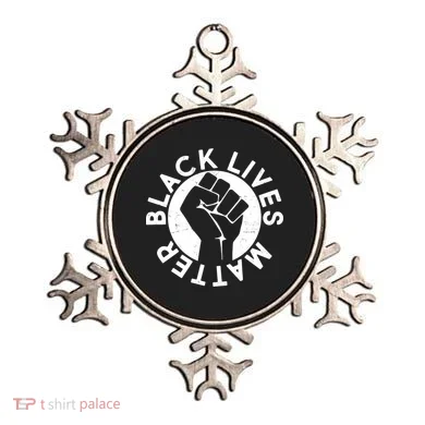 Black Lives Matter Protest Emblem Ornament
