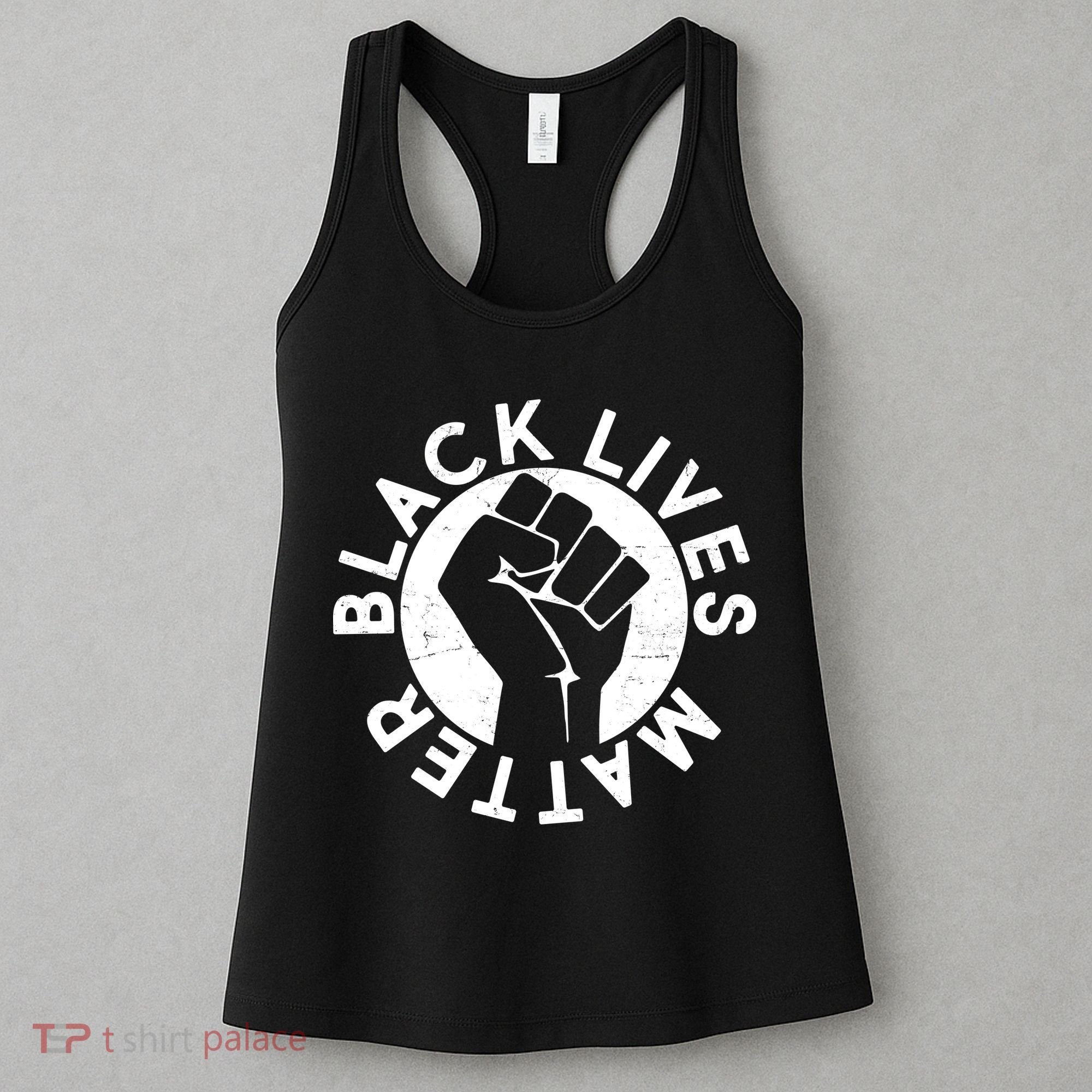 Black Lives Matter Protest Emblem Women's Tank Top