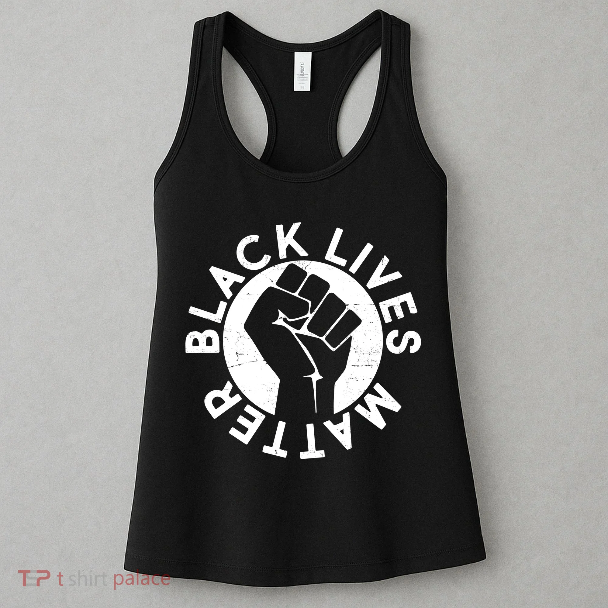 Black Lives Matter Protest Emblem Women's Tank Top