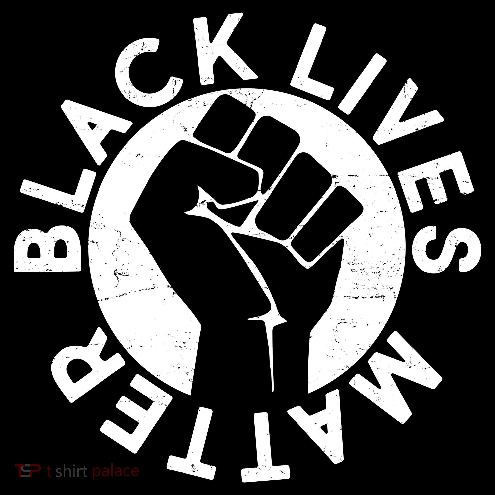 Black Lives Matter Protest Emblem Baby Bodysuit