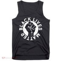 Black Lives Matter Protest Emblem Tank Top thumb 0
