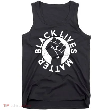 Black Lives Matter Protest Emblem Tank Top