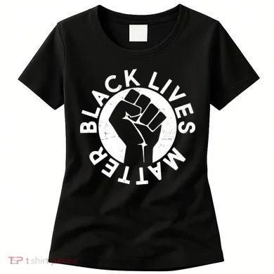 Black Lives Matter Protest Emblem Women's T-Shirt