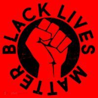 Black Lives Matter Protest Emblem Santa Hat thumb 1
