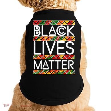 Black Lives Matter Traditional Colors Doggie Tank