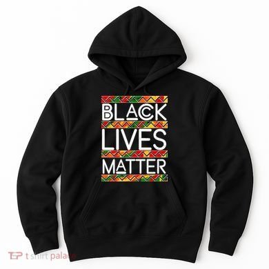Black Lives Matter Traditional Colors Hoodie