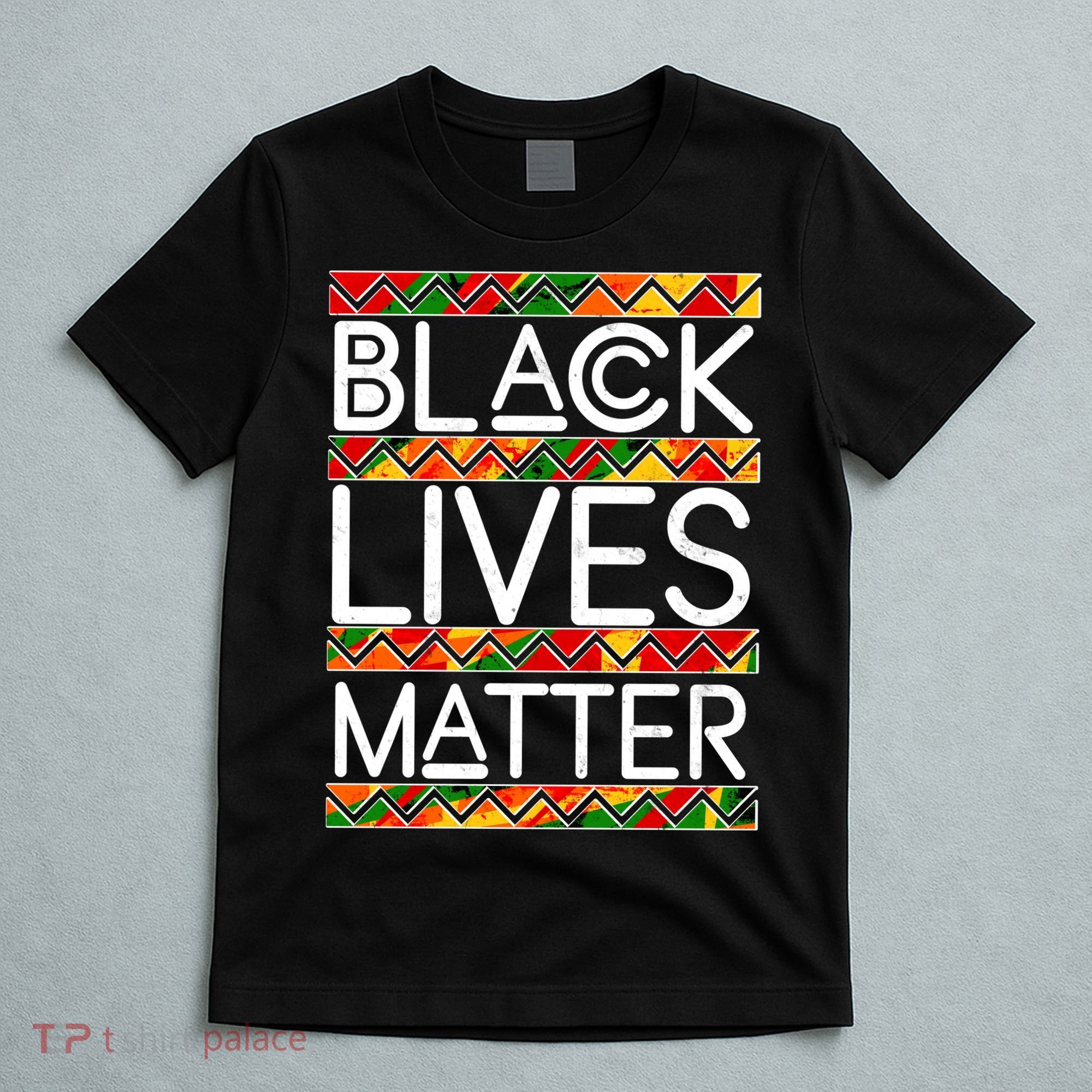 Black Lives Matter Traditional Colors T-Shirt