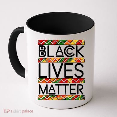 Black Lives Matter Traditional Colors Coffee Mug