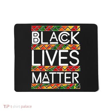 Black Lives Matter Traditional Colors Mousepad