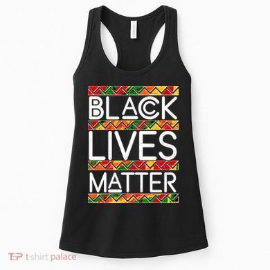Black Lives Matter Traditional Colors Women's Tank Top