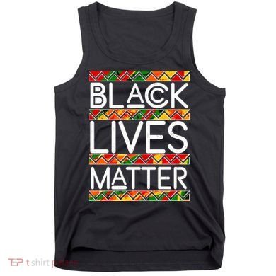 Black Lives Matter Traditional Colors Tank Top