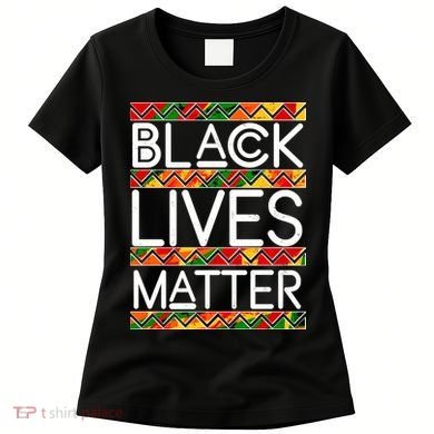 Black Lives Matter Traditional Colors Women's T-Shirt