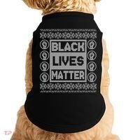 Black Lives Matter Ugly Christmas Sweater Doggie Tank thumb 0