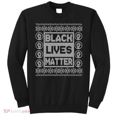 Black Lives Matter Ugly Christmas Sweater Sweatshirt