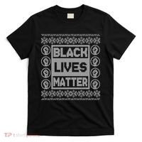 Black Lives Matter Ugly Christmas Sweater T-Shirt thumb 0