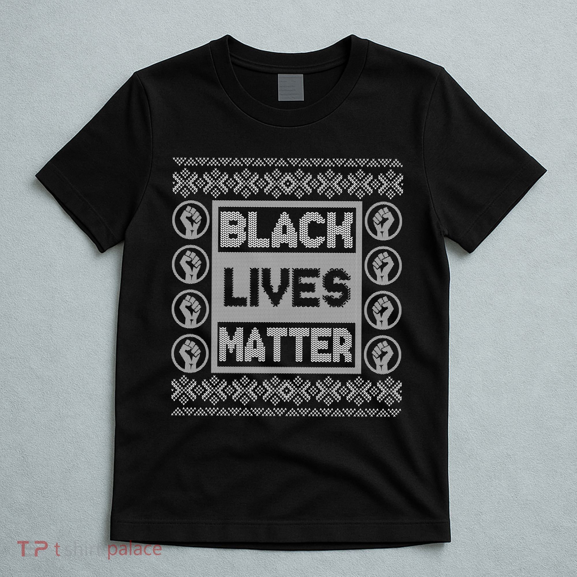 Black Lives Matter Ugly Christmas Sweater T-Shirt
