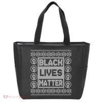 Black Lives Matter Ugly Christmas Sweater Tote Bag thumb 0