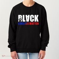Black Lives Matter US Flag Women's Sweatshirt thumb 0