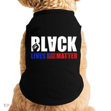 Black Lives Matter US Flag Doggie Tank