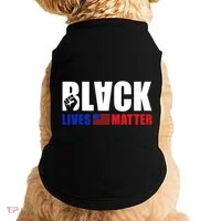 Black Lives Matter US Flag Doggie Tank thumb 0