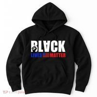 Black Lives Matter US Flag Hoodie thumb 0